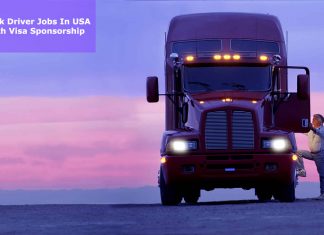 Truck Driver Jobs In USA With Visa Sponsorship