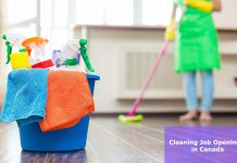 Cleaning Job Openings in Canada – $3,289 Per Month Average Pay Cleaning Job Openings in Canada