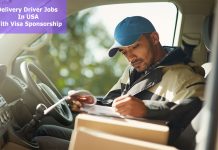 Delivery Driver Jobs in USA with Visa Sponsorship