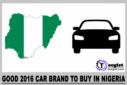 Good 2016 Car Brand to Buy in Nigeria