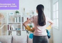 Housekeeper Job Openings in Canada  – $3,808  Per Month Housekeeper Job Openings in Canada