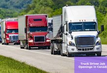 Truck Driver Job Openings in Canada – $5,667 Per Month Truck Driver Job Openings in Canada