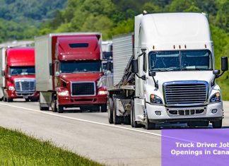 Truck Driver Job Openings in Canada